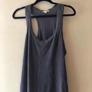 Charcoal Grey James Perez Tank Size 4 (XL)